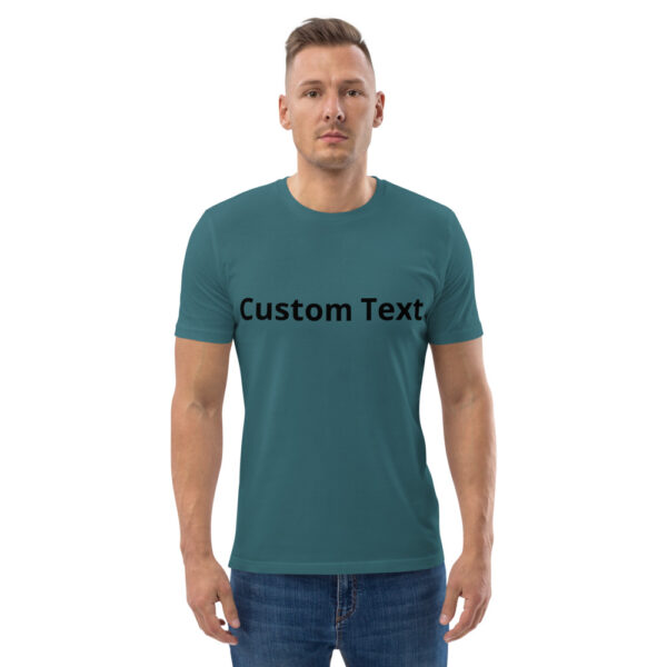 Custom T Shirt Print Organic Eco Recycled t Shirt