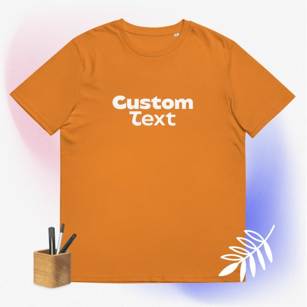 Day Fall custom shirt with a cool and dinamic background and some pencils that symbolize how this t-shirt is customizable and can be bought with your custom design printed on it.