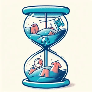 An-hourly-glass-with-clothes-inside-it-slowly-trickling-down_-illustrating-the-concept-of-_Slow-fash