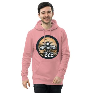 Let it be sustainable fashion organic cotton hoodie