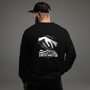 Chess master checkmate sustainable fashion sweatshirt
