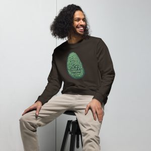 Keep it green sustainable fashion organic cotton sweatshirt