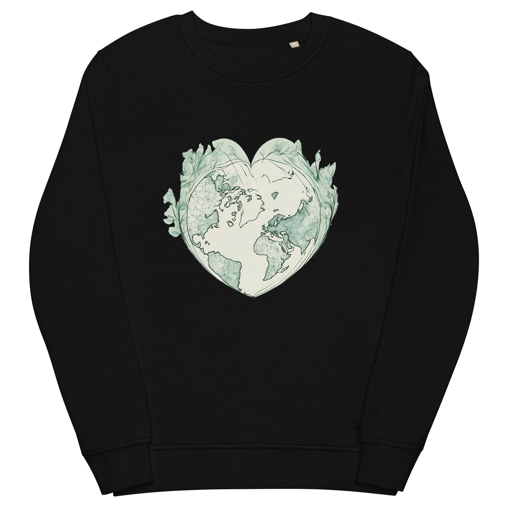 Eco-Themed Heart Earth